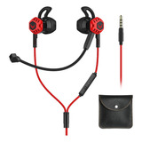 Audífonos Gamer Langsdom G100x Auriculares Gaming (rojo)