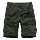 Bermudas Hombre  Tipo Cargo Work Shorts Táticos Uso Tudo