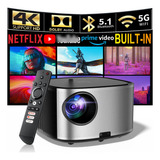 Proyector Meer 4k Wifi Bluetooth Netflix Prime Video Oficial