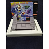 Mega Man X Para Super Nintendo En Caja