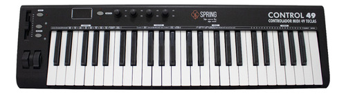 Teclado Controlador Spring Control 49 Teclas Midi