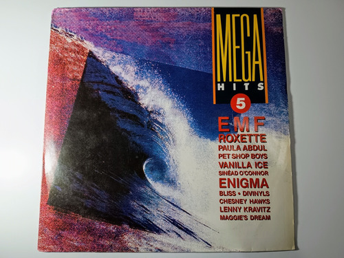 Lp Mega Hits 5 - Paula Abdul, Roxette, Pet Shop Boys, Enigma