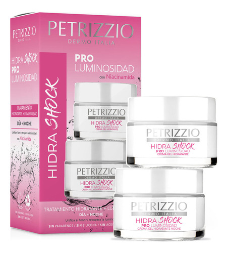 Set De Cremas Hidrashock Pro Luminosidad | Petrizzio