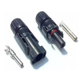 Conector Mc4 P/ Painel Cabo Solar 4 A 6mm 30a - 1 Par+