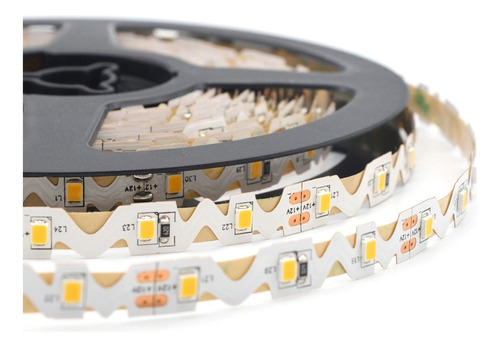 Tira Led S2835 Zigzag Interior 5mt 60led/m  12v  Mayorled