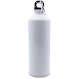 Pack 6 Botella Blanca Para Sublimación Aluminio 600 Ml