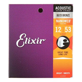 12-53 Elixir 11052 Cuerdas Guitarra Acustica