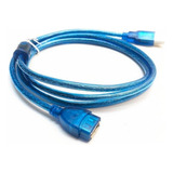 Alargue Cable Usb Mallado 1.5mts Macho Hembra Filtro 5186am