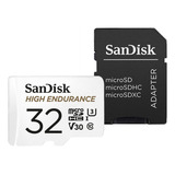 Sandisk Tarjeta Memoria Altamente Durable 32gb + Adaptador