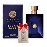Dylan Blue Versace 200ml Caballero Edt Original + Regalo