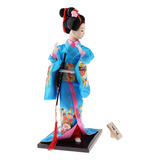 Figura De Brocade Geisha Kabuki
