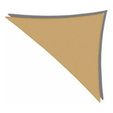  Toldo Vela Decorativa Triangular Gris 90% 3m X 4m X 4.90m 