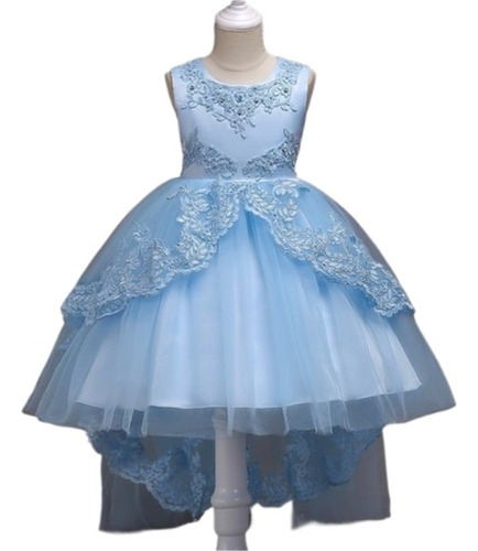 Cumpleaños, Fiesta Elegante Vestido De Princesa De Las Niñas