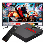 Smart Tv Box 4k Ultra Hd Tomate 2gb Ram 16gb Hd Hdmi Anatel