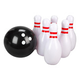 Juego De Bolos Inflables, Juguetes Con 6 Pines Gigantes 1