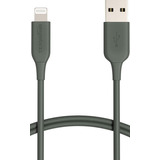 Cable Lightning A Usb - Amazon Para iPhone iPad - Mfi 90cm Color Verde