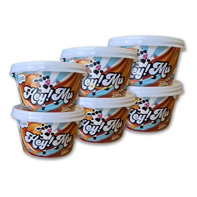 Doce De Leite Hey Mu 250g Zero Açúcar Original | 6 Unidade | MercadoLivre