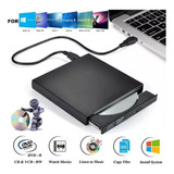 Lectora Y Grabadora De Dvd/cd Externa Quemador Portátil Usb