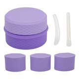 Muyier Conjunto De 3 Potes De Silicone Para Maquiagem De