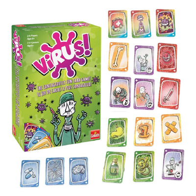 Virus Español Juego De Cartas 2 A 6 Jugadores Mesa Set | Envío gratis