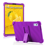 Funda Infantil Reforzada Violeta Para Lenovo Tab M9