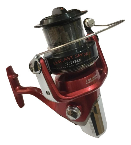 Reel Frontal Daiwa Emcast Sport 5500 Pesca 7 Rulemanes