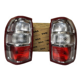 Juego Faros Opticas Ranger 2009 2010 2012 Con Portalamparas