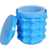 Mini Balde Forma De Gelo Em Silicone Ice Magic Cube Da Tv