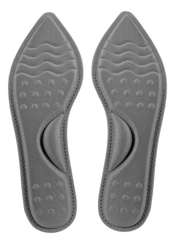 Plantilla Para Dama Zapatos Tacones Espuma Viscoelastica 115 Color Gris Tamaño De La Plantilla 22.5-24.5mx
