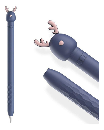 Capa Protetora Silicone Para Apple Pencil 1ª Geração Cervo