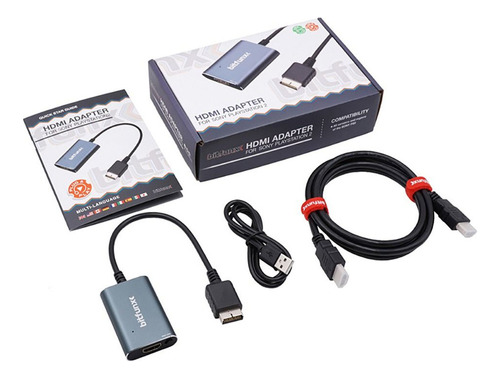 Conversor Rgb/ypbpr Para Hdmi Hd Adaptador Hdmi Para Ps1/ps2 K