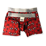 Duo De Boxer Y Tanga Spiderman Rojo Unitalla