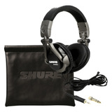 Fone De Ouvido Profissional Shure C/ Bolsa Srh550dj Para Dj 