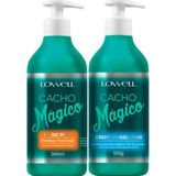 Lowell - Kit Cacho Mágico - Shampoo + Creme Modelador 500ml 