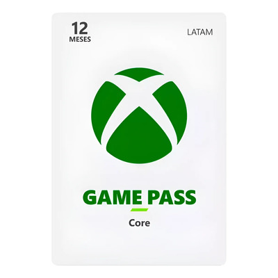 Tarjeta Game Pass Core \u002F Essential 12 Meses | Envío gratis