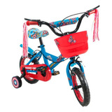 Bicicleta Infantil R 12 Disney Ruedas Goma Eva Con Rayos