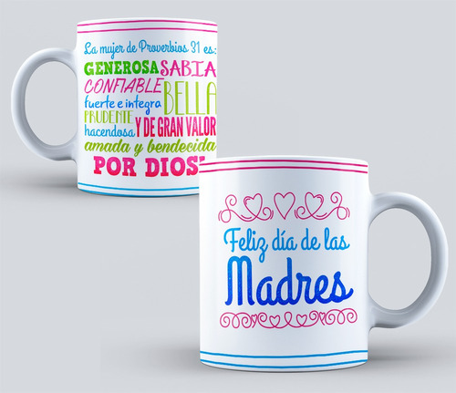 24 Tazas Mayoreo Dia De La Madre 10 De Mayo Personalizadas