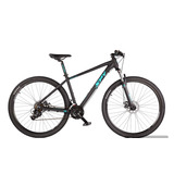 Mountain Bike Spy Bullet R29 18  21v Frenos De Disco Mecánico Cambios Shimano Tourney Ty500 Y Shimano Tourney Ty300 Color Negro/celeste  