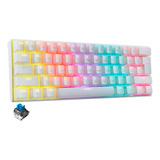 Teclado Gamer Mecanico Xpg Summoner Mini Switch Blue Blanco