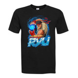 Polera Niño - Street Fighter - Ryu 100 Dtf