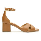 Sandalia Flexi Para Mujer Estilo 106414 Camel