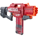 Nerf Mega Motostryke - Pistola Motorizada De 10 Dardos - Inc