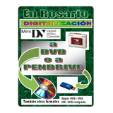 Digitalización Vhs Y Mini Dv A Pendrive Y Dvd. En Rosario