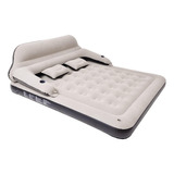 Outraveler King Size Air Mattress Cama Inflable Con Respaldo