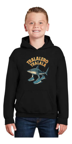 Sudadera Niño Niña Hoodie Brainrot Tralalero Tralala 001241
