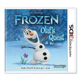 Jogo Midia Fisica Disney Frozen Olafs Quest Pra Nintendo 3ds