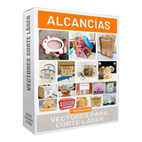 Pack Vectores Corte Laser Alcancias Archivos Digitales