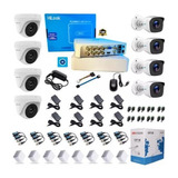 Kit Hikvision Hilook Dvr 8ch + 8 Cámaras 1080p  +d.d 500 Gb