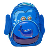 Mochila 3d Niños Infantil Escolar Jardin Animales Kawaii