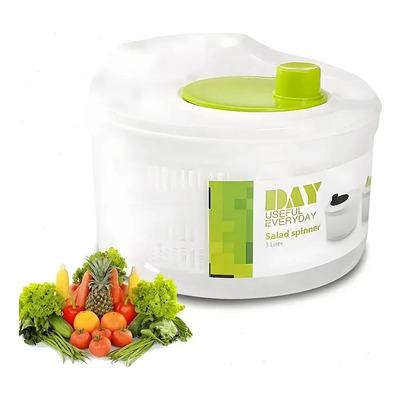 3l Secador De Lechuga Para Cocina Filtro Incorporado